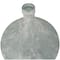 22" Frosted Clear Spanish Bottle Recycled Glass Vase